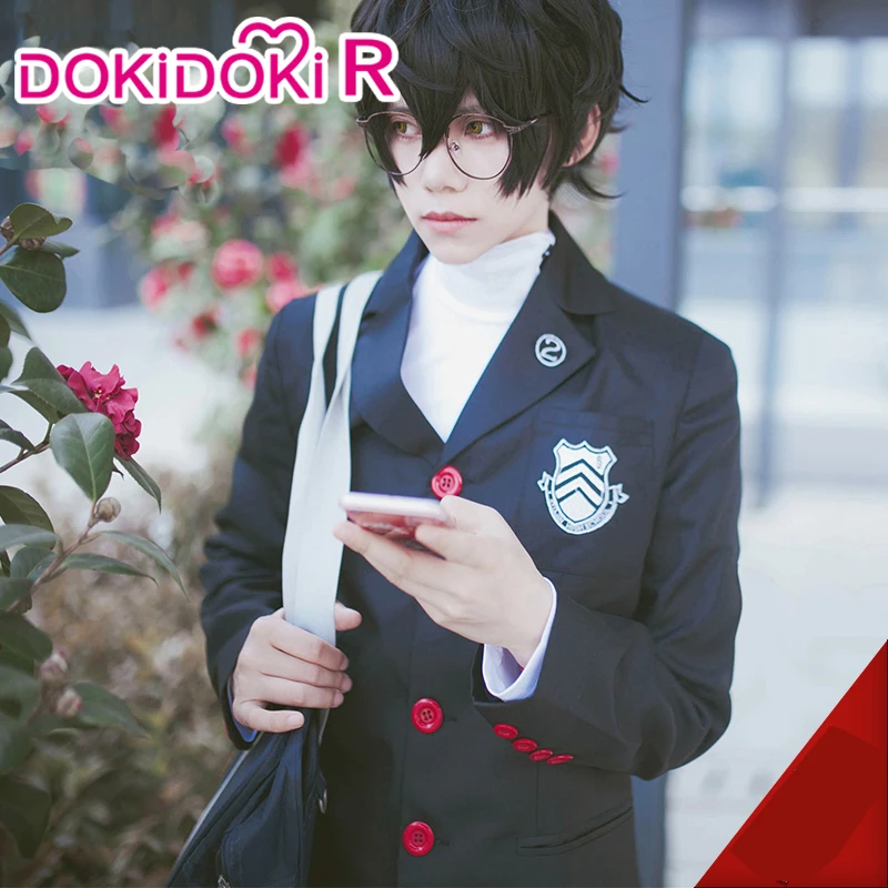 Dokidoki R Game Persona 5 Cosplay Akira Kurusu Joker School Uniform Persona 5 Cosplay Costume Men Akira Kurusu Cosplay Costumes Aliexpress