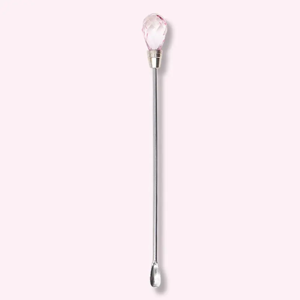 1pc Stainless Steel Tattoo Pigment Stirring Spoon Rod Ink Mixer Manicure Tattoo Tools Nail Tattoo Pigment Manicure Spoon - Цвет: Pink