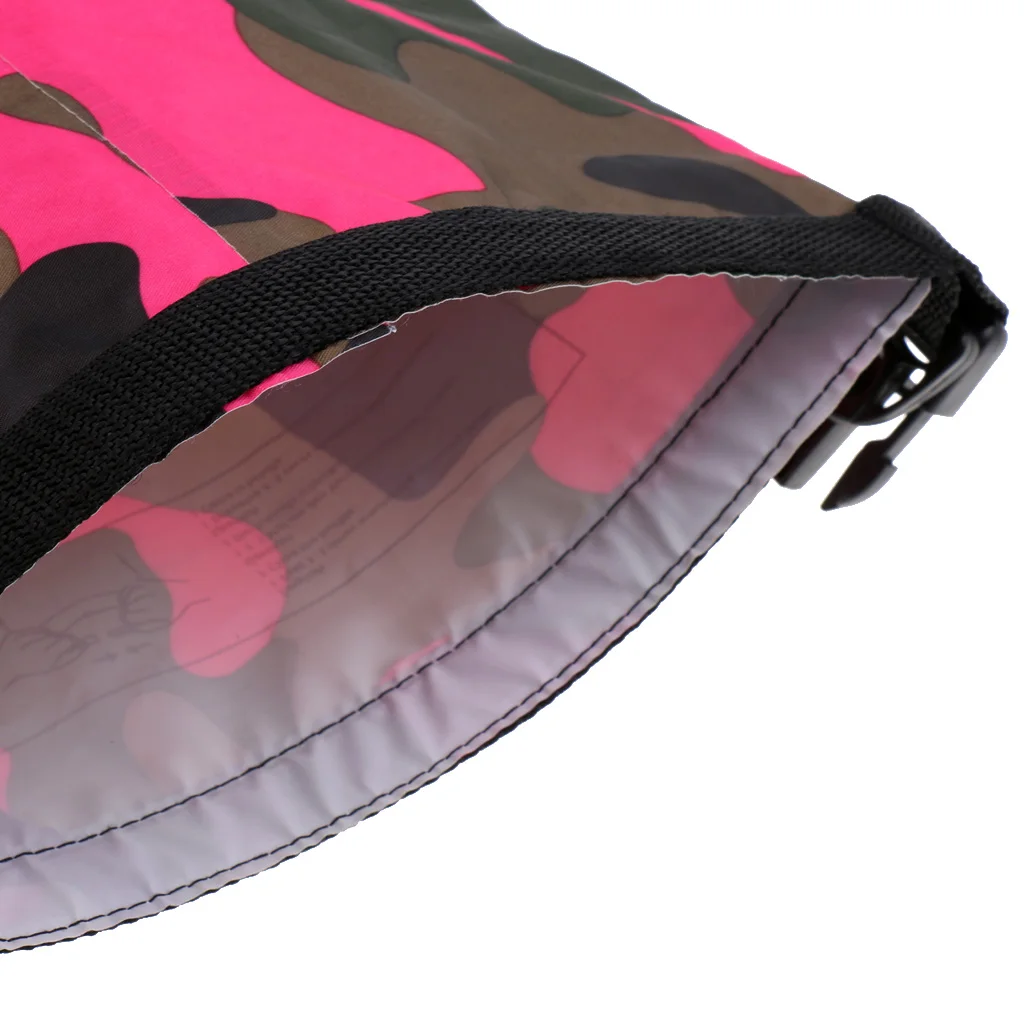 500DPVC 10L Camo Waterproof Dry Bag Sack for Kayaking Camping Rafting Waterproof Dry Bag Dry Bag for Kayaking