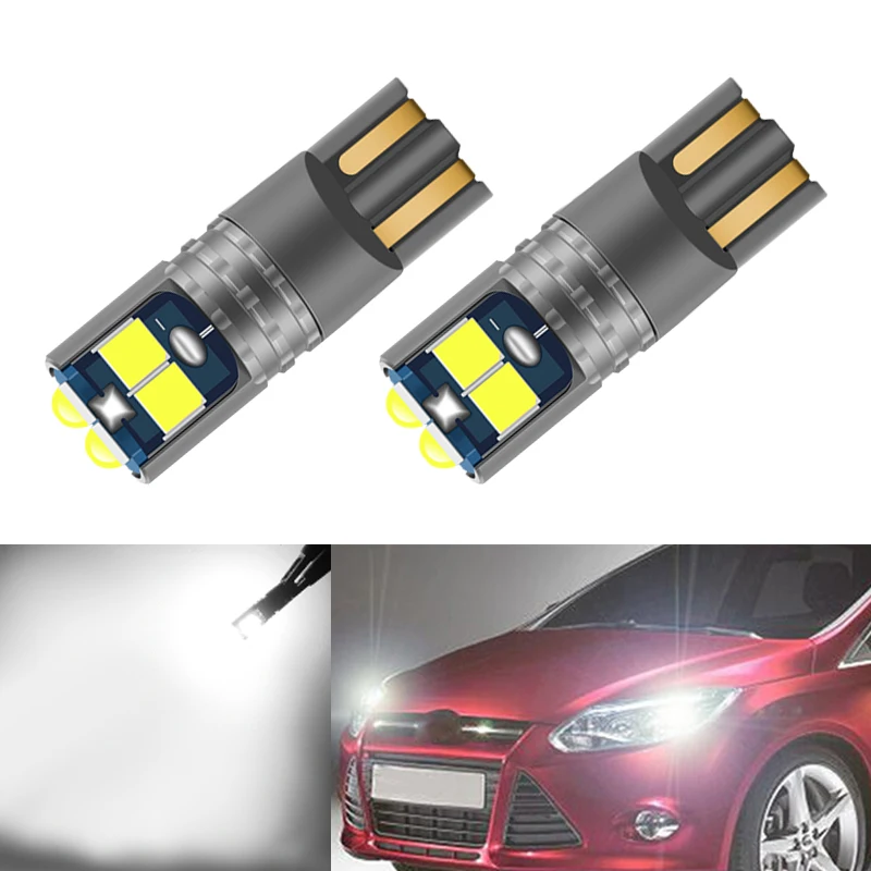 2x Canbus Автомобильный светодиодный T10 W5W парковочный свет для Hyundai solaris accent i30 ix35 i20