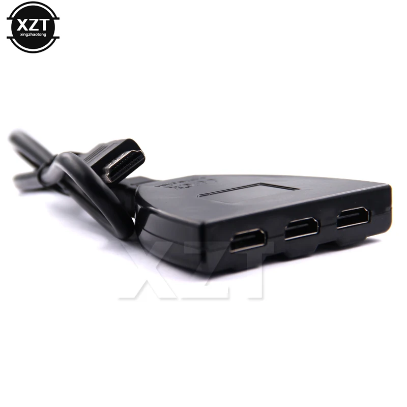 3 порта 4K hdmi кабель адаптер входа 1 выход автоматический переключатель делителя
