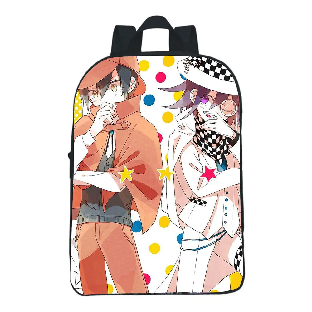 Fashion Game Danganronpa Backpack Kids Kindergarten Bags Toddler Cartoon Rucksack Girls Boys Daily School Bag Mochila