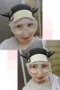 Aturdive new marine devil Manta cartoon diving cap head cover with sun protection and warm surfer face Gini 3