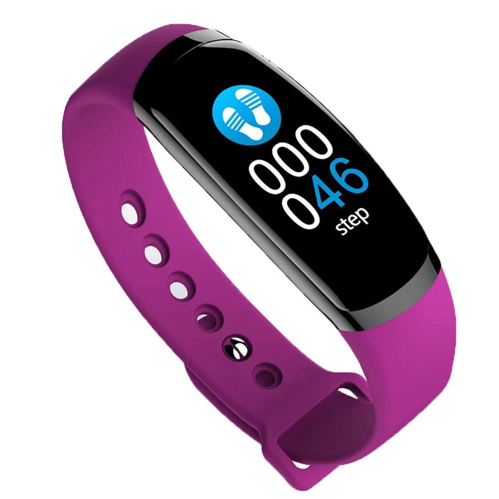 C A16 SmartWatch A16 SmartBracelet IP67 водонепроницаемый браслет сердечного ритма фитнес-трекер сенсорный экран Будильник pk V5 B58 SmartWat - Цвет: C