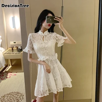 

2020 mermaid evening dresses long girls chinese traditional wedding dress retro cheongsam gown lace qipao women chinese dress