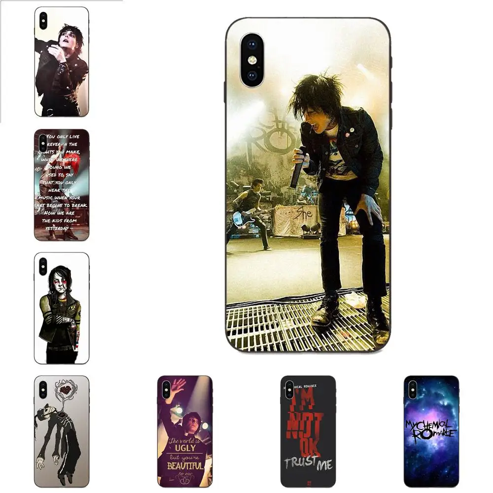 Мягкий модный чехол для телефона Xiaomi Redmi Note 3 3S 4 4A 4X 5 5A 6 6A 7 7A K20 Plus Pro S2 Y2 Y3 Gerard Way My