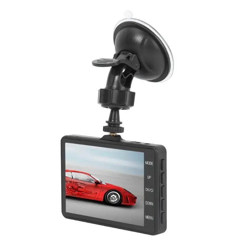 V08 3,6 дюймовый ЖК-экран Автомобильный видеорегистратор Камера HD Dashcam циклическая запись цифровой видеорегистратор