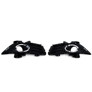 

DS7Z-17E810-AA/DS7Z-17E811-AA 1 Pair Car Front Lower Bumper Foglight Grille Cover Replacement for Ford Mondeo 2013
