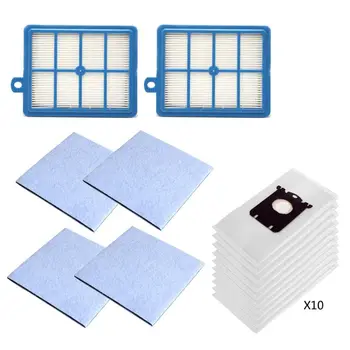 

Vacuum Cleaner Spare Parts Set Dust Bags Filter For Philips FC8202 FC8312 FC8406