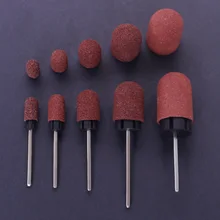 5 шт. шлифовальная насадка для полировки ногтей специальный инструмент для шлифования ногтей искусство сверла мульти размер Электрический педикюр DIY инструмент для ногтей