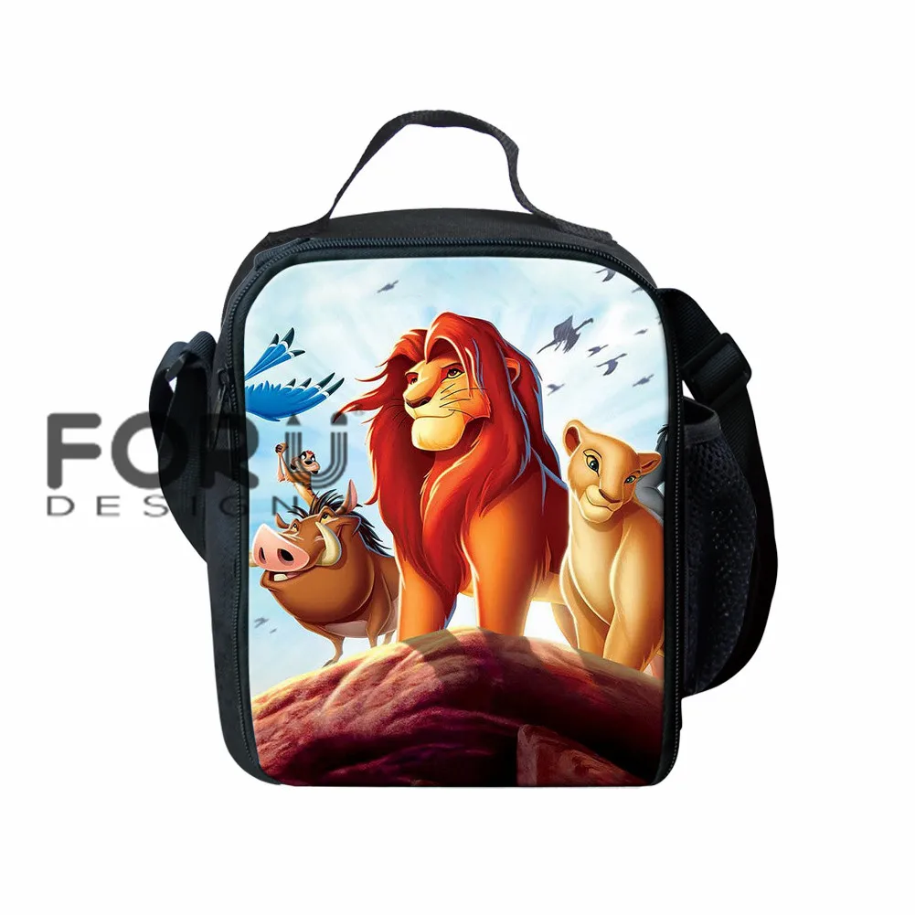 LH1110G FORUDESIGNS Mochilas детский рюкзак Король Лев Сумка школьная книга сумки Simba принт мультяшный рюкзак для детей девочек мальчиков сумка - Цвет: LH1110G