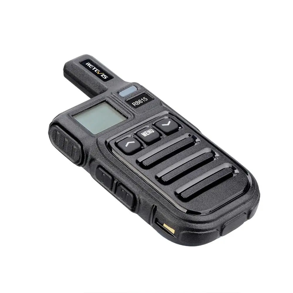 2 шт. Retevis RB615/RB15 мини PMR рация PMR446 PMR 446 радио VOX Handsfree двухстороннее радио с вибрацией беспроводное клонирование