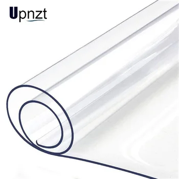 

Table protector Odorless Soft glass plastic PVC waterproof tablecloth 1.5mm non-slip table mat party table decoration customize