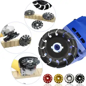 

Professional 90mm Angle Grinder Sanding Disc Manganese steel 12 Grit Grinder Wheels Wood Carving Sanding Abrasive Tool