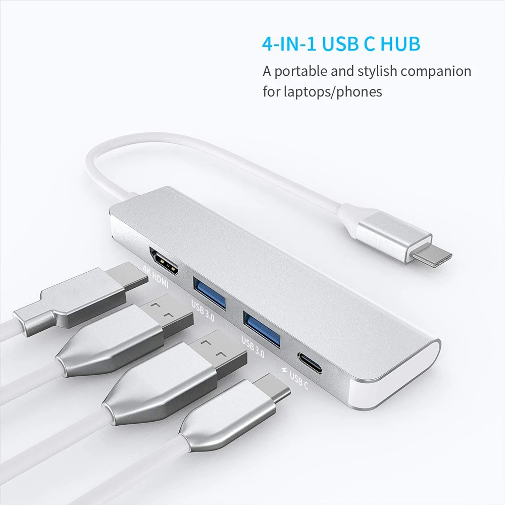 USB C концентратор type C адаптер Thunderbolt 3 Dex станция для samsung Galaxy Note 8 S9 S8 с HDMI 4K USB 3,0 портами для MacBook Pro