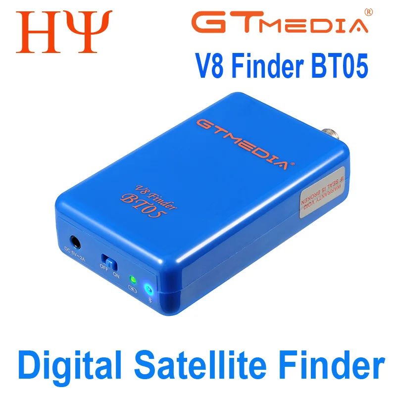 GTmedia V8 Finder BT05 Замена BT03 1080p bluetooth DVB-S2 спутниковый искатель с литиевым | Электроника
