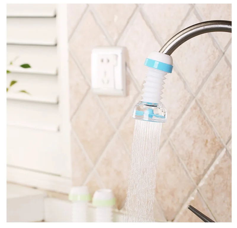 Вода прет креативный кухонный душ защита от брызг на кране душ 360 чтение Регулируемый фильтр для воды душ вода спринклер с фильтром