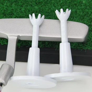 

2pcs/pack Rubber Ball Adjustable Height Golf Tee Outdoor Stability Accessories Sport Low Friction Training Aids Driving Range