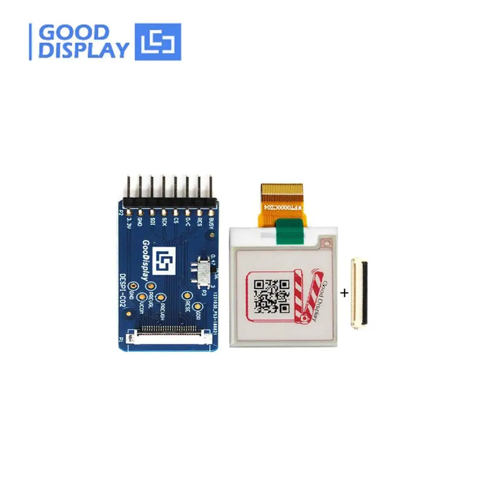 

1.54inch 3 Color 200x200 SPI interface with demo kit