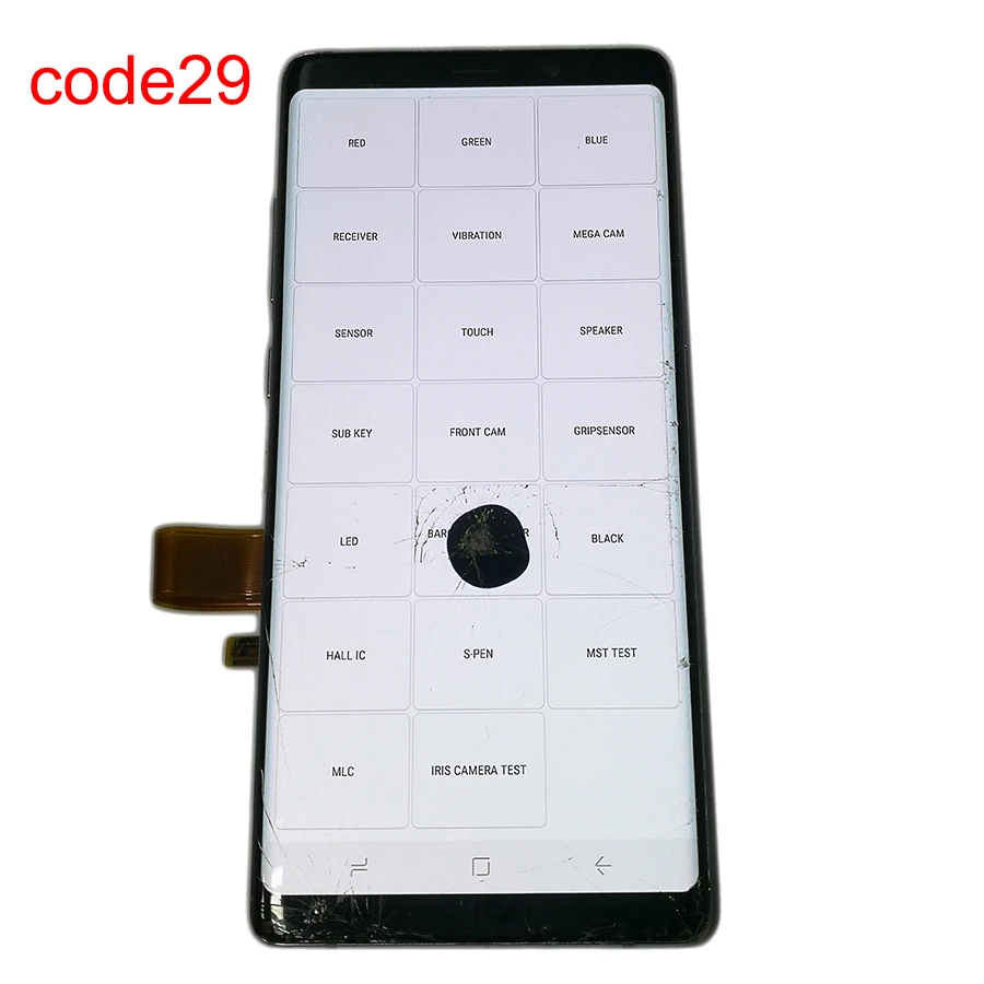 JPFIX Super AMOLED для samsung Galaxy Note8 N950 N950FD стекло сломанная практика ЖК-экран в сборе дигитайзер с рамкой