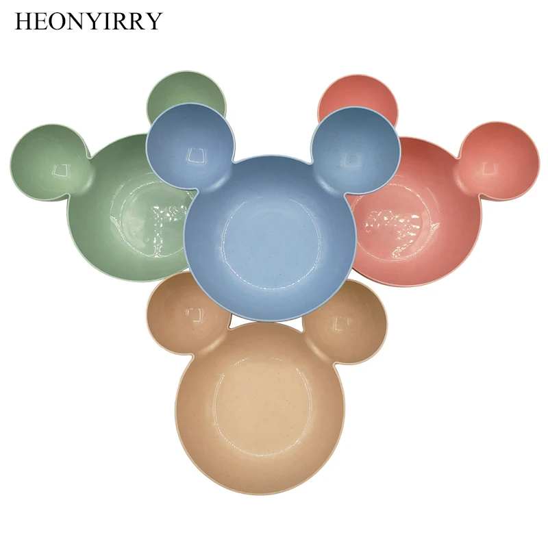 Baby-Tableware-Cartoon-Kids-Divided-Bowl-Food-Grade-Eco-Wheat-Straw-Children-Plate-Baby-Feeding-Dinnerware (5)
