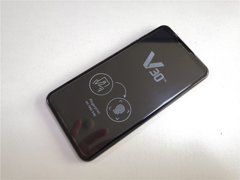 LG V30 US998, четыре ядра, 6,0 дюймов, 4 Гб ОЗУ, 64 Гб ПЗУ, задняя камера, 16,0 Мп, 3 камеры LTE, отпечаток пальца, разблокированный мобильный телефон