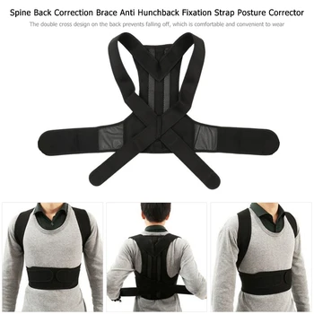 

Brace Support Spine Back Correction Brace Anti Hunchback Fixation Strap Clavicle Spine Back Shoulder Lumar Posture Corrector