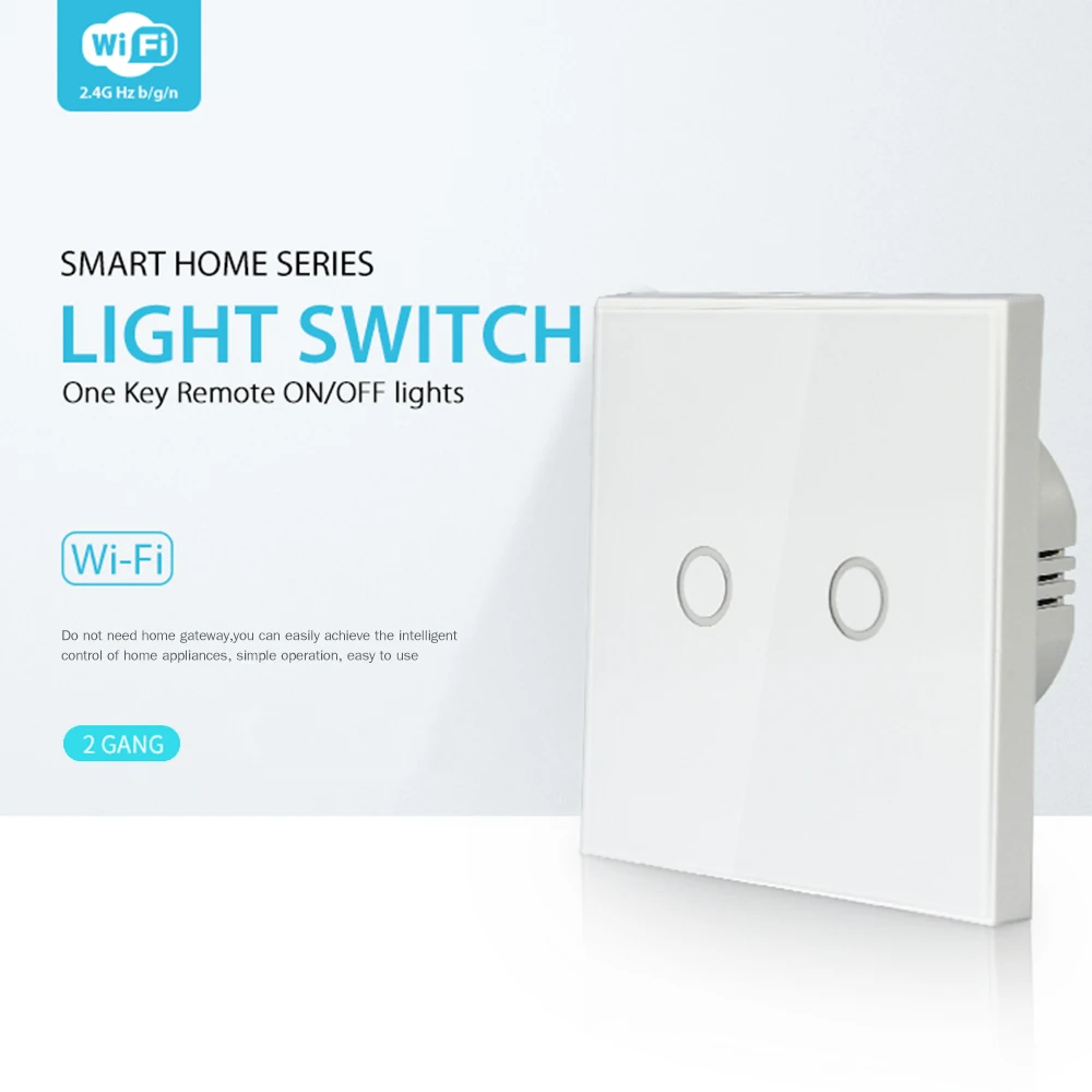 Светильник ель света с поддержкой Wi Fi 2 клавиши 4 ГГц|Детали инструментов| |