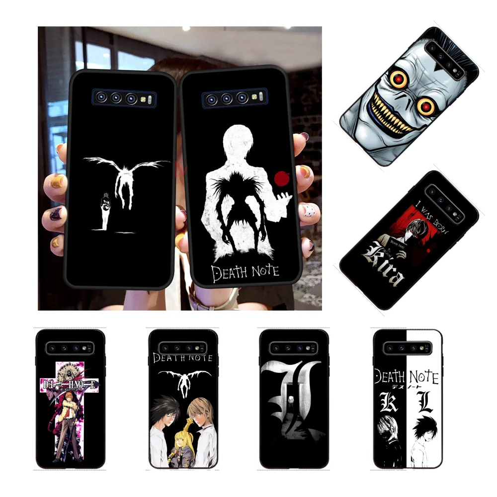 NBDRUICAI аниме Death Note L Lawliet Мягкий силиконовый чехол для телефона Samsung S9plus S5 S6 edge plus S7 S8