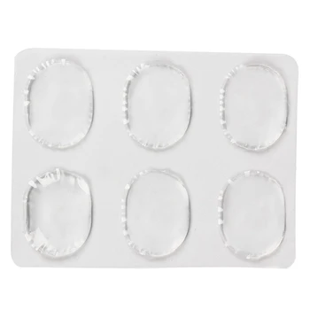 

60Pcs/10Set Snare Drum Mute Pad Drum Damper Gel Pads Snare Tom Drum Muffler Mute Transparent Percussion Instrument Accessorie