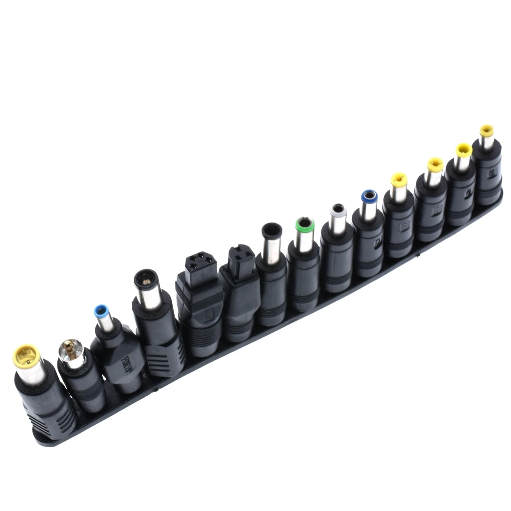 28 шт./компл. Универсальный 28 шт. DC Мощность 5,5x2,1 мм AC DC Jack Зарядное устройство до 28 штекер Мощность адаптер для использования Тетрадь ноутбука Высокое качество