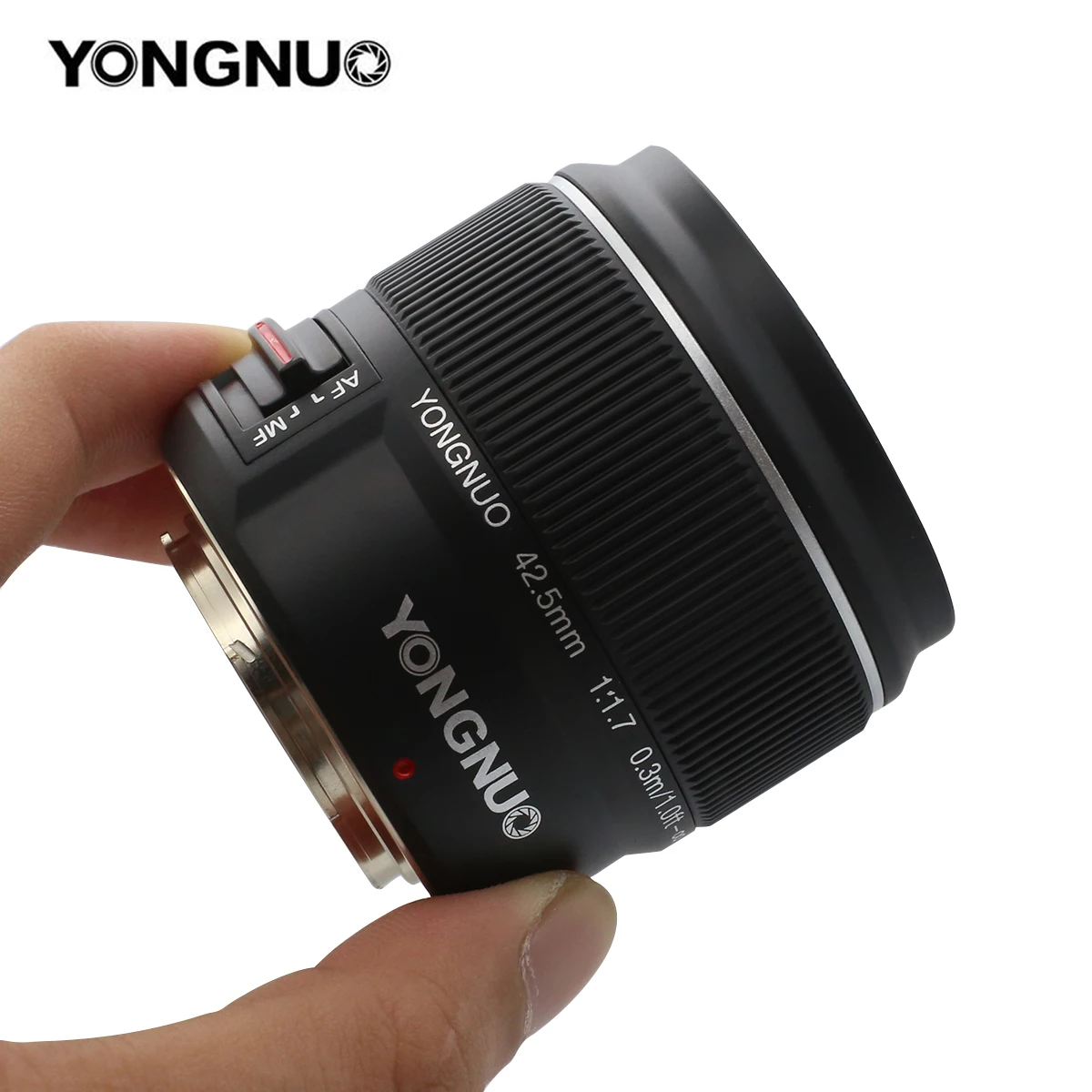 Yongnuo YN42.5mm F1.7 макро 4/3 интерфейс системы большая апертура AF/MF Автофокус стандартный объектив с фиксированным фокусом легко размытый фон