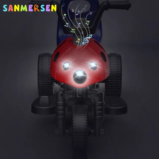 2-6 Years Children's Electric Tricycle Motorcycle Cute Insect Charging Motorcar Baby Three Wheels Bike Ride On Cars For Kids 2