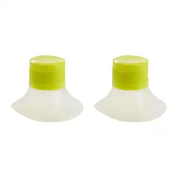 

2pcs Mini Salad Dressing Squeeze Bottle Silicone Sauce Jars For Ketchup Mustard Mayonnaise Condiment Dispenser Lunch Box
