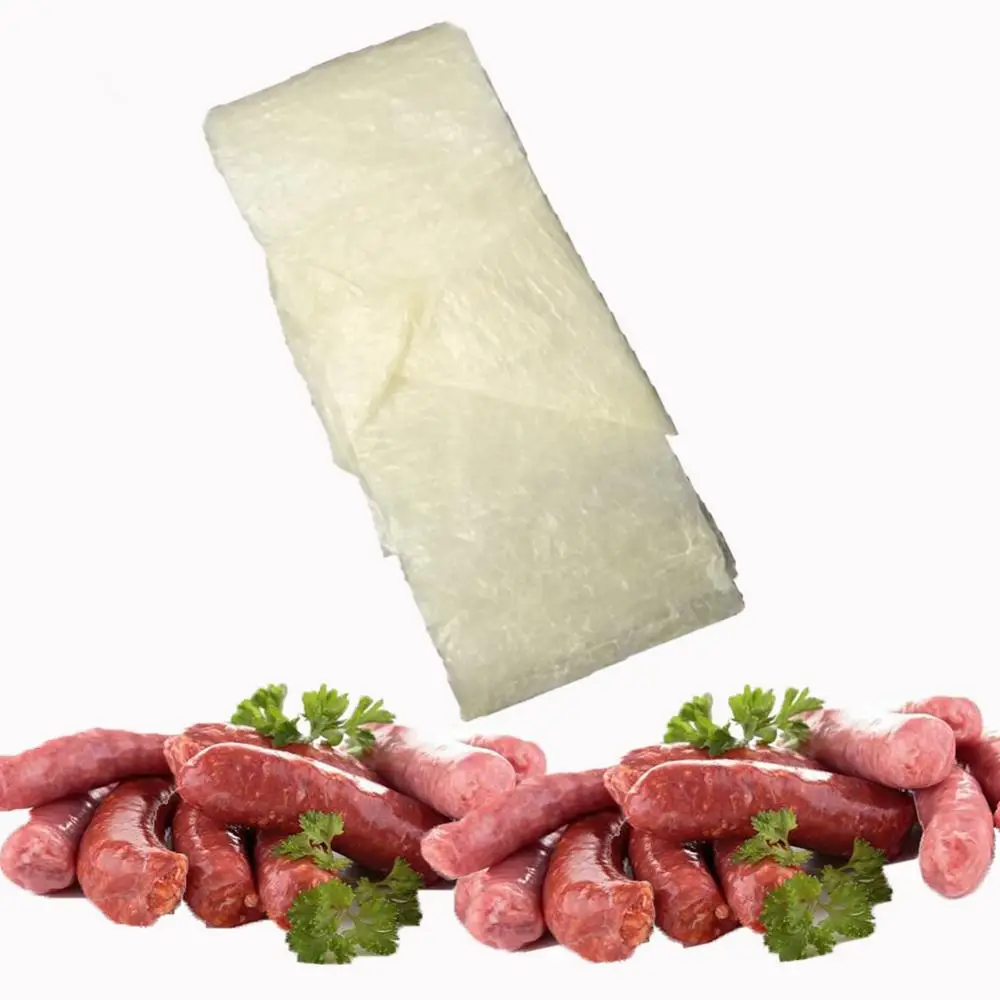3 Pcs/lot Dry Sausage Diameter 5cm Casing Long 50cm Large Hot Dog