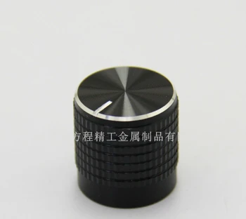 

8pcs Aluminum plastic grid knob 17*17*6mm Speed control knob dimmer switch cap soya-bean milk machine knob