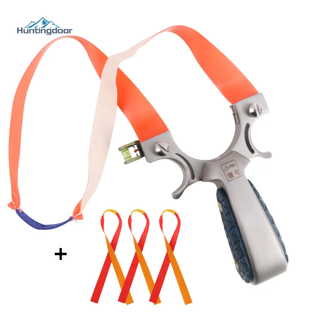 Powerful Slingshot Shooting 98K Catapult Hunting Gaming Portable Rubber