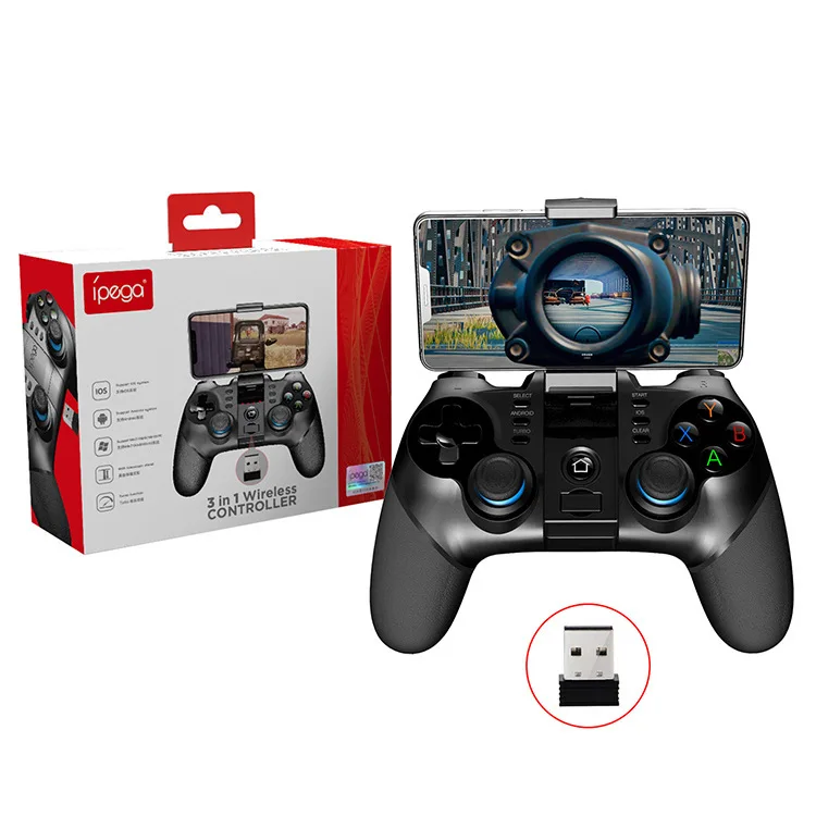 

IPEGA-9156 Batman Bluetooth Handle Computer Wireless Handle Android IOS Chicken King Direct-Attached Straight Play