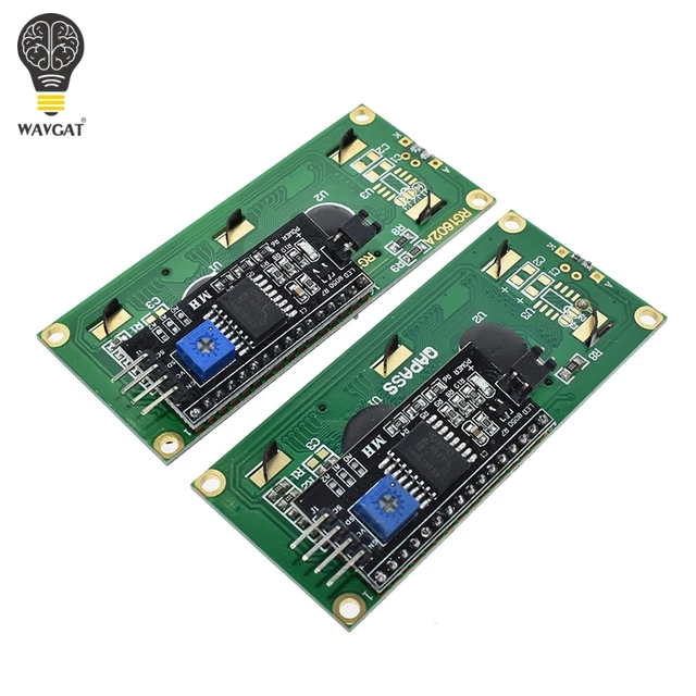 LCD1602 ЖК-модуль Синий экран IIC/I2C 1602 для Arduino 1602 ЖК-дисплей UNO r3 mega2560 Зеленый экран 4