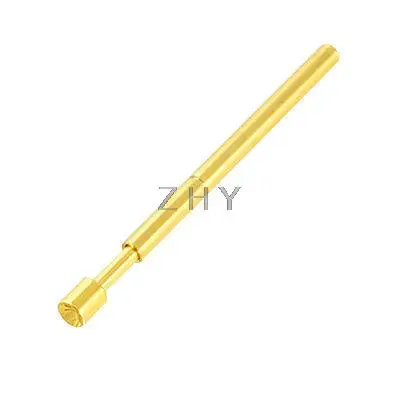 

100pcs 1.3mm Diameter Concave Tip Spring Test Probes Pins
