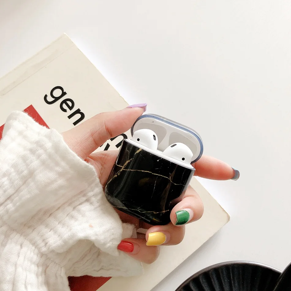 277A1 Роскошный чехол для наушников для Airpods 2, чехол, защита, беспроводной Bluetooth, чехол для зарядки, аксессуары для Air Pods, Жесткий Чехол, сумка, коробка - Цвет: 277A1