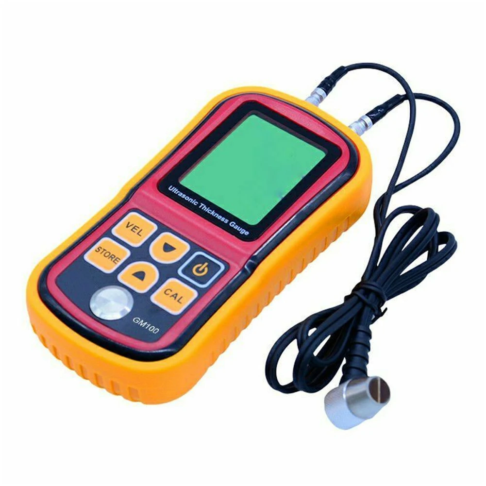 

Instruments Portable Electronic Digital Ultrasonic LCD Display Sound Metal Testering Detector Thickness Gauge Handheld Measuring