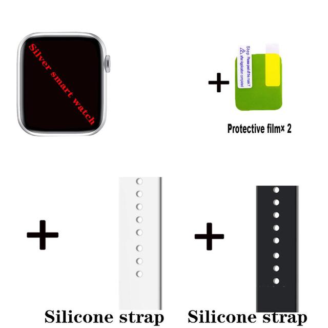 W26 Smartwatch Android IOS Smart Watch for Women Men 2020 44mm 40mm  Waterproof Temperature Heart Rate Monitor Sport Watch