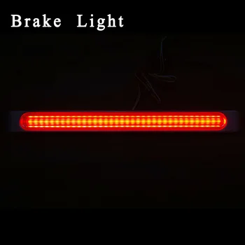 

10-30V DC Tail Light Strip Parts Trailer Super bright 72 LED Transparent