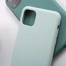 Pine Green Официальный жидкий силиконовый чехол для телефона s для iPhone 11 Pro Max чехол Роскошный для iPhone 11 X XS XR 6 6S 7 8 Plus