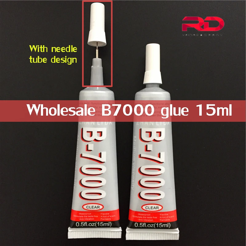 

B7000 15ML glue Upgraded version Genuine B-7000 Multi Purpose Glue Adhesive Epoxy Resin Diy Crafts Glass Touch Screen glue b7000
