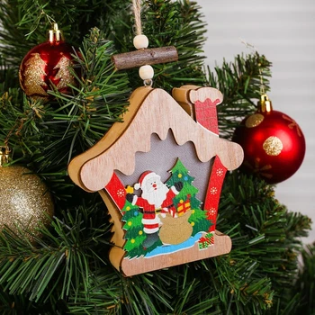 

Illuminated decor "Santa Claus in the house"