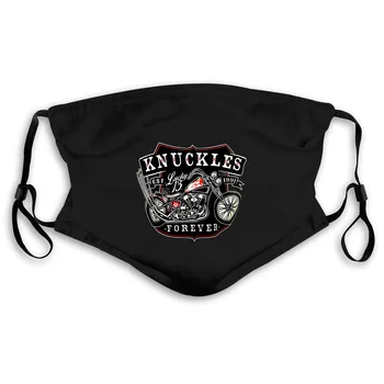 

Authentic LUCKY 13 Knuckles Forever Biker Chopper NEWMen Mouth Mask Women's kid PM2.5