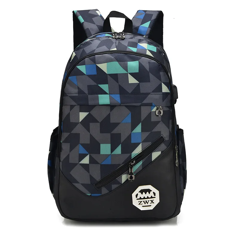 women Men Backpacks Camouflage Printing School Bag Travel Backpack 3pcs/Sets children Schoolbags for Teenage Boys grils Bag back