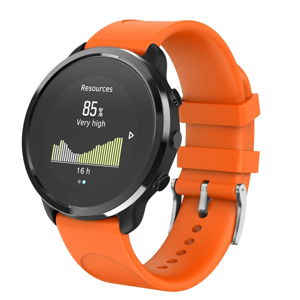 Дропшиппинг Смарт аксессуары мягкие силиконовые Замена Спорт Wirst ремешок из искусственной кожи для SUUNTO 3 фитнес высокого качества горячие продажи